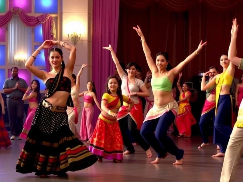 Bollywood Dance Fiesta Choreography Authenticity Bollywood Dance Fiesta showing choreography comparison with actual movie scenes